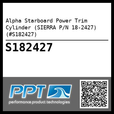 Alpha Starboard Power Trim Cylinder (SIERRA P/N 18-2427) (#S182427)