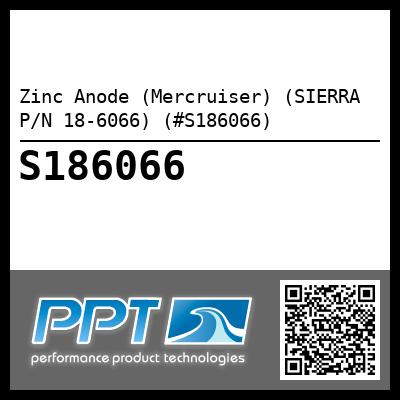 Zinc Anode (Mercruiser) (SIERRA P/N 18-6066) (#S186066)