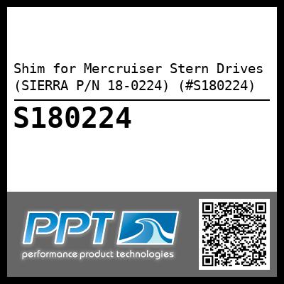 Shim for Mercruiser Stern Drives (SIERRA P/N 18-0224) (#S180224)