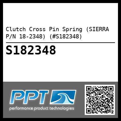 Clutch Cross Pin Spring (SIERRA P/N 18-2348) (#S182348)