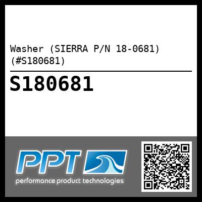 Washer (SIERRA P/N 18-0681) (#S180681)
