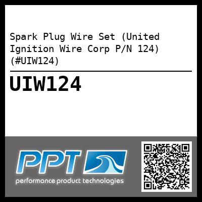 Spark Plug Wire Set (United Ignition Wire Corp P/N 124) (#UIW124)