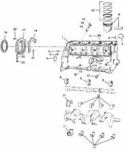 Mercruiser 3.0L Marine Engine Mechanical Specifications | Longblock