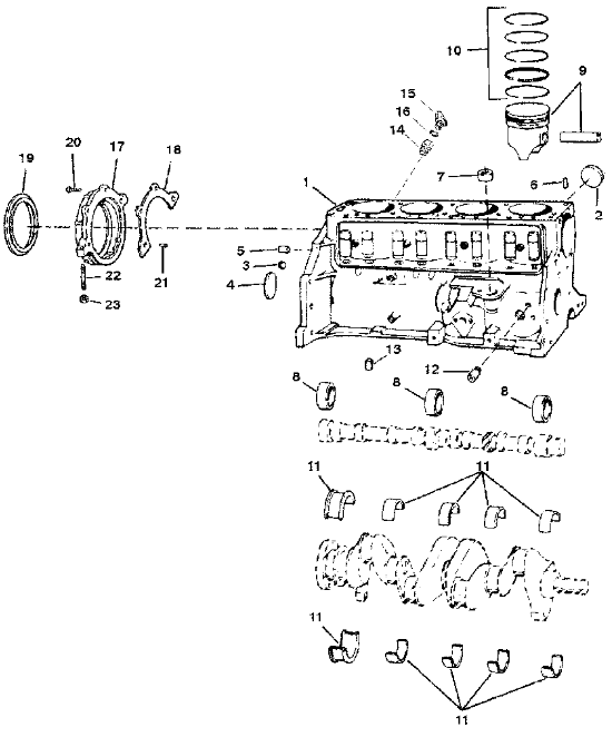 4 0 6 Cylinder Engine Schematic