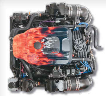 PLUS Series 350 MAG MPI Alpha Bobtail Marine Engine - Click Here to See Product Details