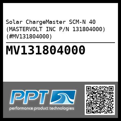 Solar ChargeMaster SCM-N 40 (MASTERVOLT INC P/N 131804000) (#MV131804000)