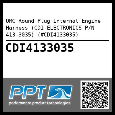 OMC Round Plug Internal Engine Harness (CDI ELECTRONICS P/N 413-3035) (#CDI4133035)