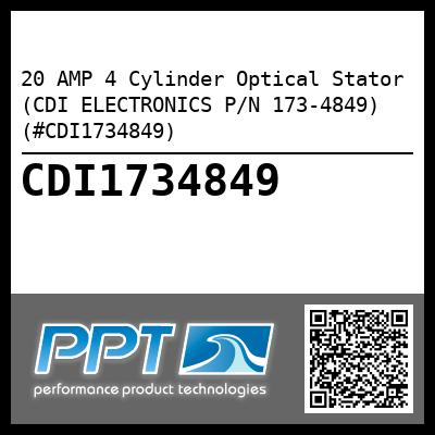 20 AMP 4 Cylinder Optical Stator (CDI ELECTRONICS P/N 173-4849) (#CDI1734849)