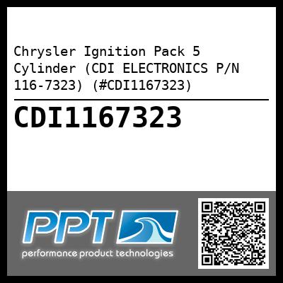 Chrysler Ignition Pack 5 Cylinder (CDI ELECTRONICS P/N 116-7323) (#CDI1167323)