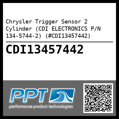 Chrysler Trigger Sensor 2 Cylinder (CDI ELECTRONICS P/N 134-5744-2) (#CDI13457442)