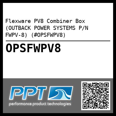Flexware PV8 Combiner Box (OUTBACK POWER SYSTEMS P/N FWPV-8) (#OPSFWPV8)