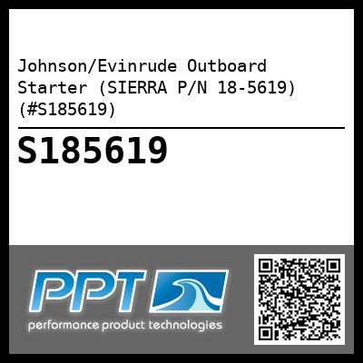 Johnson/Evinrude Outboard Starter (SIERRA P/N 18-5619) (#S185619)