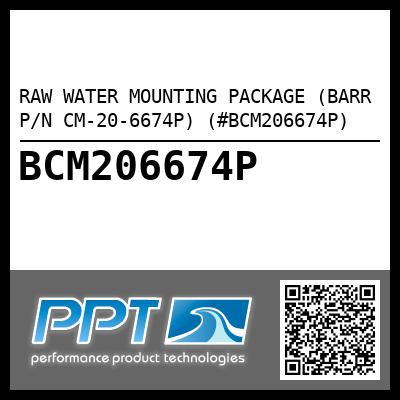 RAW WATER MOUNTING PACKAGE (BARR P/N CM-20-6674P) (#BCM206674P)