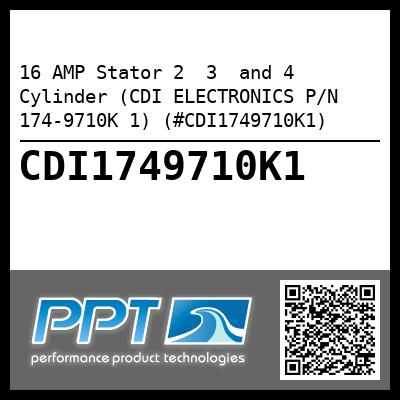 16 AMP Stator 2  3  and 4 Cylinder (CDI ELECTRONICS P/N 174-9710K 1) (#CDI1749710K1)