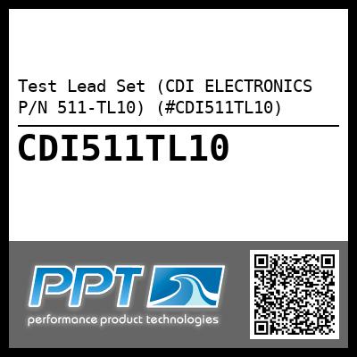 Test Lead Set (CDI ELECTRONICS P/N 511-TL10) (#CDI511TL10)