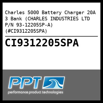 Charles 5000 Battery Charger 20A 3 Bank (CHARLES INDUSTRIES LTD P/N 93-12205SP-A) (#CI9312205SPA)