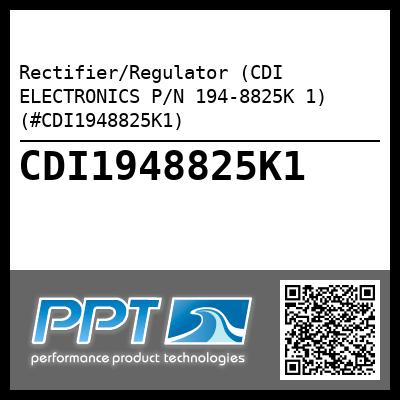 Rectifier/Regulator (CDI ELECTRONICS P/N 194-8825K 1) (#CDI1948825K1)
