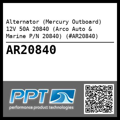 Alternator (Mercury Outboard) 12V 50A 20840 (Arco Auto & Marine P/N 20840) (#AR20840)