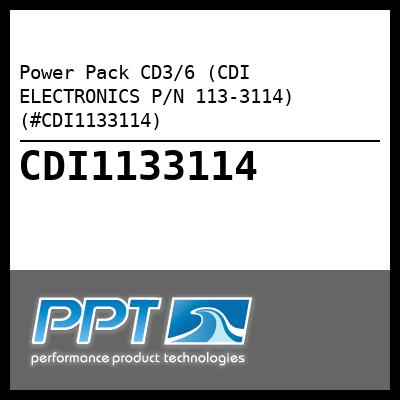 Power Pack CD3/6 (CDI ELECTRONICS P/N 113-3114) (#CDI1133114)