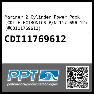 Mariner 2 Cylinder Power Pack (CDI ELECTRONICS P/N 117-696-12) (#CDI11769612)