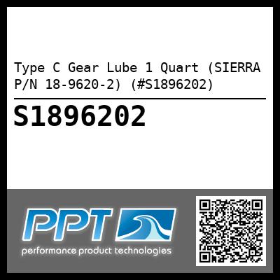 Type C Gear Lube 1 Quart (SIERRA P/N 18-9620-2) (#S1896202)