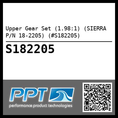 Upper Gear Set (1.98:1) (SIERRA P/N 18-2205) (#S182205)
