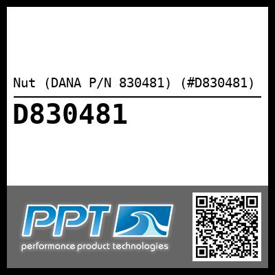 Nut (DANA P/N 830481) (#D830481)