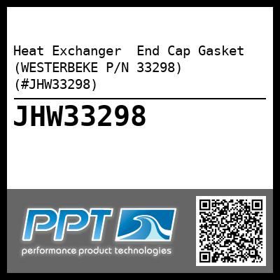 Heat Exchanger  End Cap Gasket (WESTERBEKE P/N 33298) (#JHW33298)