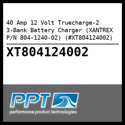 40 Amp 12 Volt Truecharge-2 3-Bank Battery Charger (XANTREX P/N 804-1240-02) (#XT804124002)