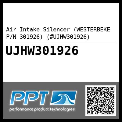 Air Intake Silencer (WESTERBEKE P/N 301926) (#UJHW301926)