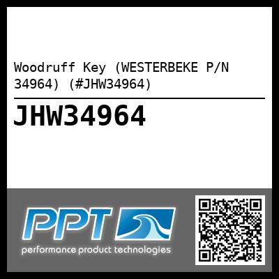 Woodruff Key (WESTERBEKE P/N 34964) (#JHW34964)