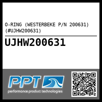 O-RING (WESTERBEKE P/N 200631) (#UJHW200631)