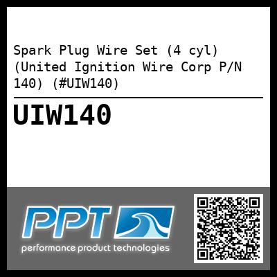 Spark Plug Wire Set (4 cyl) (United Ignition Wire Corp P/N 140) (#UIW140)