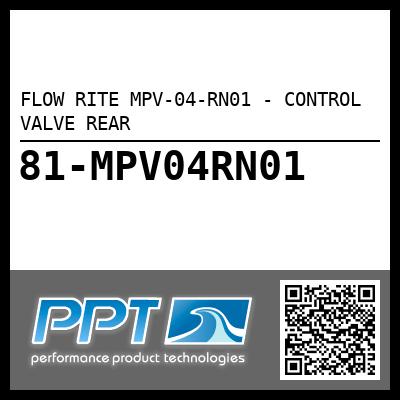 FLOW RITE MPV-04-RN01 - CONTROL VALVE REAR