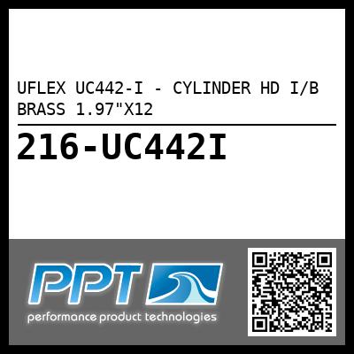 UFLEX UC442-I - CYLINDER HD I/B BRASS 1.97"X12