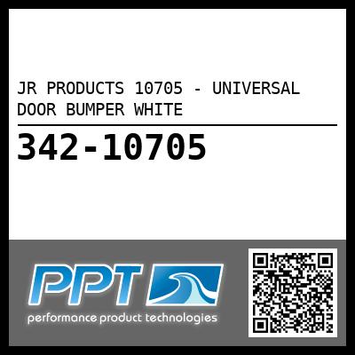 JR PRODUCTS 10705 - UNIVERSAL DOOR BUMPER WHITE