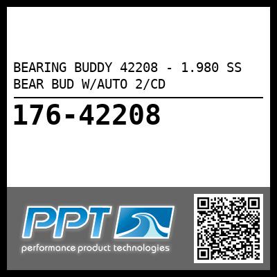 BEARING BUDDY 42208 - 1.980 SS BEAR BUD W/AUTO 2/CD