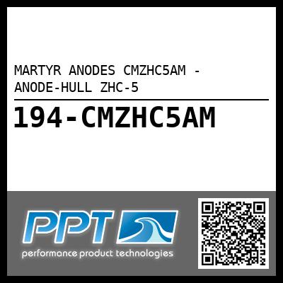 MARTYR ANODES CMZHC5AM - ANODE-HULL ZHC-5