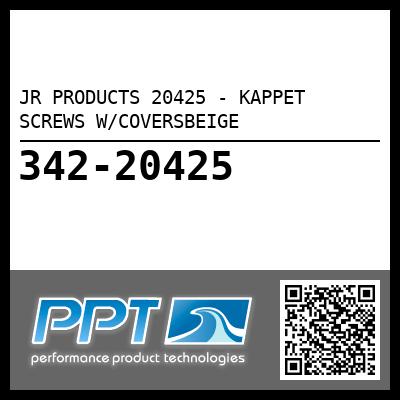 JR PRODUCTS 20425 - KAPPET SCREWS W/COVERSBEIGE