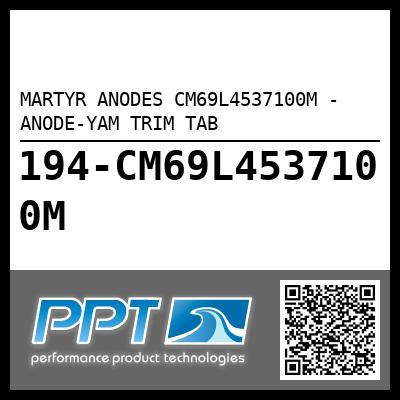 MARTYR ANODES CM69L4537100M - ANODE-YAM TRIM TAB