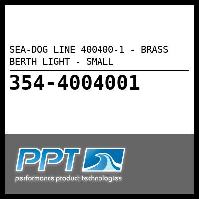 SEA-DOG LINE BRASS BERTH LIGHT - SMALL (400400-1) SEA-DOG LINE BRASS BERTH LIGHT - SMALL (400400-1)