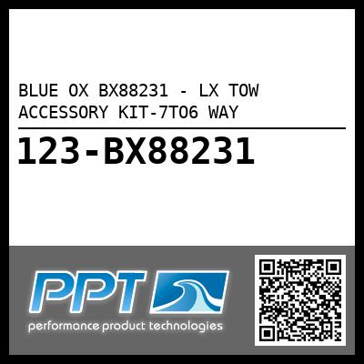 BLUE OX BX88231 - LX TOW ACCESSORY KIT-7TO6 WAY