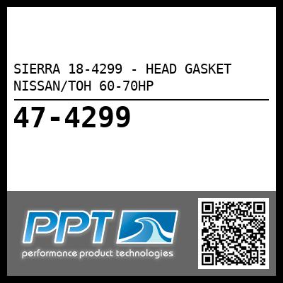 SIERRA 18-4299 - HEAD GASKET NISSAN/TOH 60-70HP
