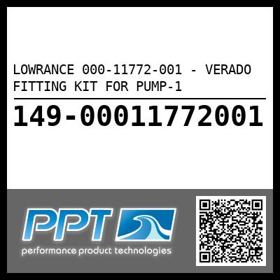 LOWRANCE 000-11772-001 - VERADO FITTING KIT FOR PUMP-1