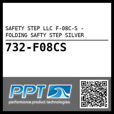 SAFETY STEP LLC F-08C-S - FOLDING SAFTY STEP SILVER