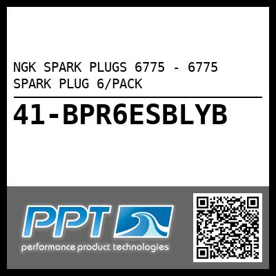 NGK SPARK PLUGS 6775 - 6775 SPARK PLUG 6/PACK