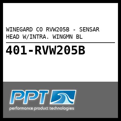 WINEGARD CO SENSAR HEAD W/INTRA. WINGMN BL (RVW205B) WINEGARD CO SENSAR HEAD W/INTRA. WINGMN BL (RVW205B)