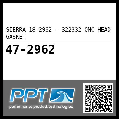 SIERRA 18-2962 - 322332 OMC HEAD GASKET