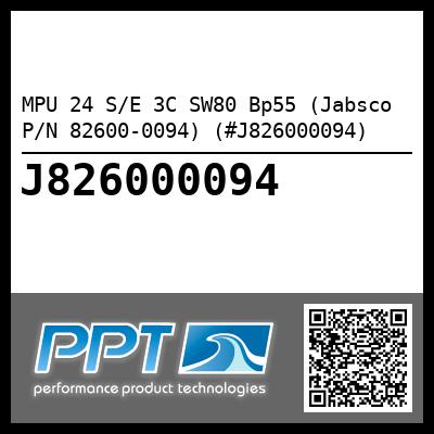 MPU 24 S/E 3C SW80 Bp55 (Jabsco P/N 82600-0094) (#J826000094)