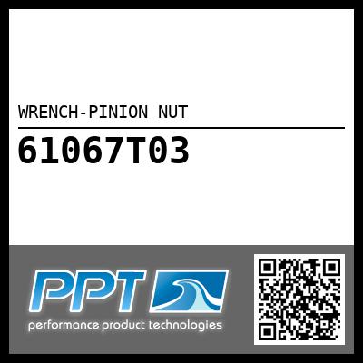 WRENCH-PINION NUT